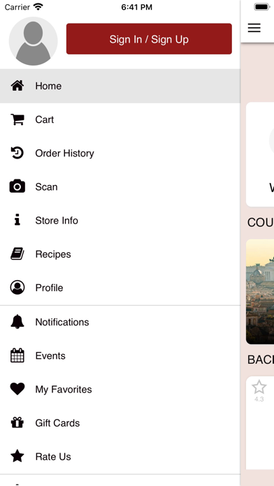 LIQUOR & WINE Screenshot