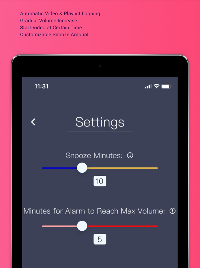 Soak Sleep and Wakeup to Videos