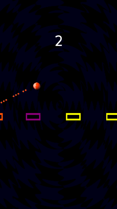 Screenshot #1 pour Orange Bouncing Ball