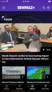 13wmaz: central georgia news iphone screenshot 3