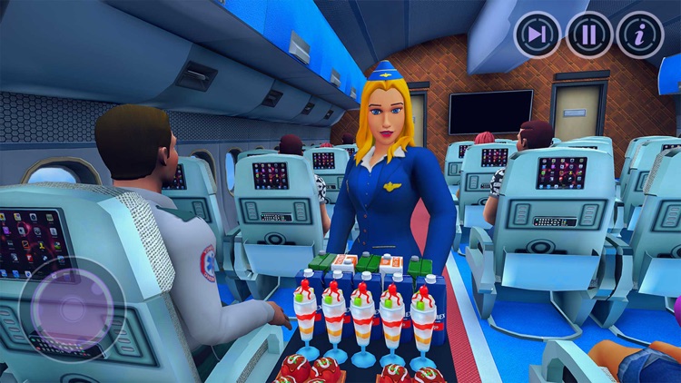 Flying Attendant Simulator 3D