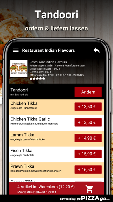 Indian Flavours Frankfurt am M screenshot 6