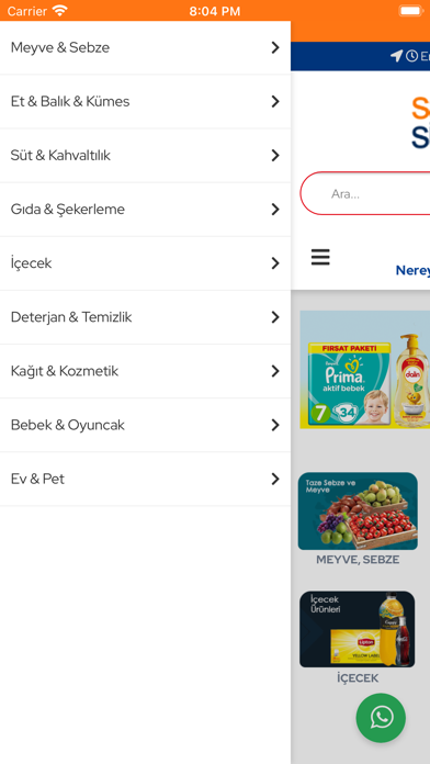 SanalSüperMarket.com Screenshot