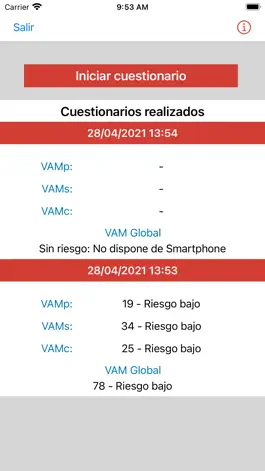 Game screenshot Cuestionario VAM mod apk