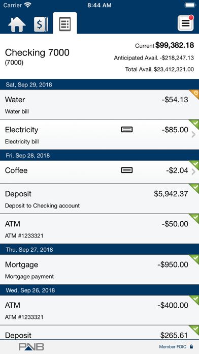 Peshtigo National Bank Biz Screenshot