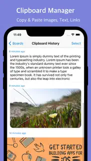 pasted - clipboard history iphone screenshot 1