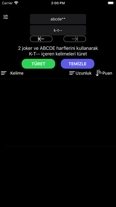 Kelime Tüyo - Sözlük Screenshot