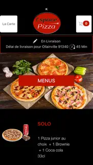 espace pizza arpajon iphone screenshot 3