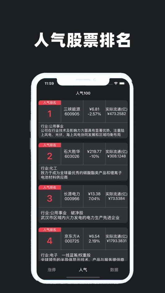 #4. 股票笔记-股市投资理财金融报告 (iOS) Podle: 韵卫 吴