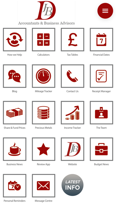 JBD Accountants Screenshot