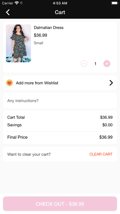 Sheeky Boutique Screenshot