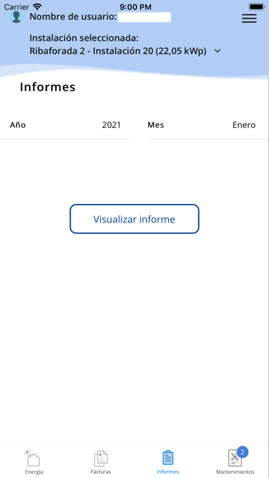 Rios Renovables fotovoltaica Screenshot