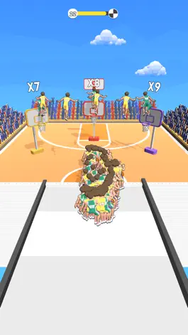 Game screenshot Basketball Run 3D apk