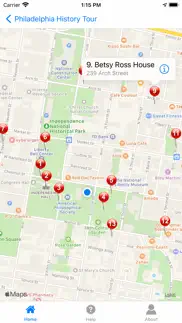 philadelphia history tour iphone screenshot 1