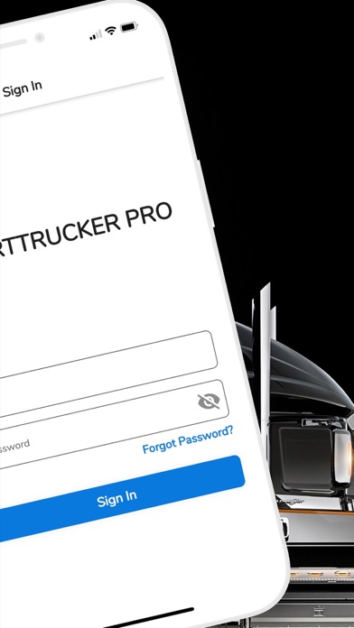 SmartTruckerPro App Screenshot