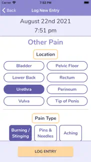 bladder tracker iphone screenshot 3