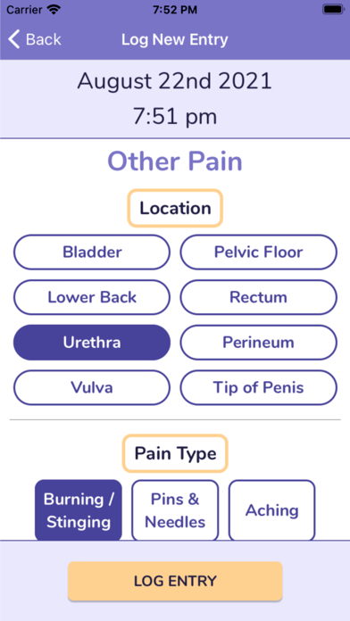 Screenshot #3 pour Bladder Tracker
