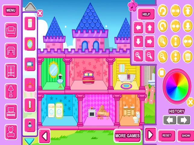 Doll House Design & Decoration 2: Girls House Game Game for Android -  Download