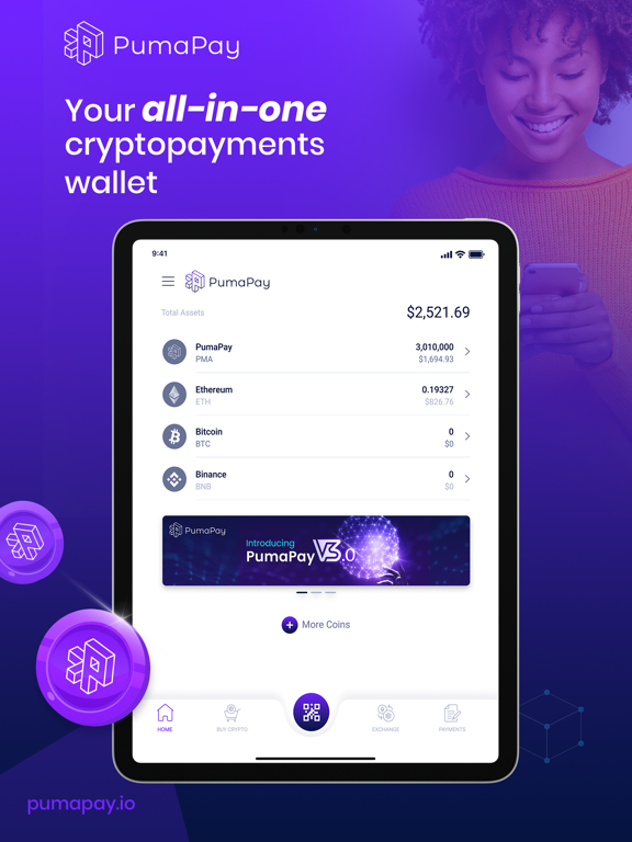 Screenshot #4 pour PumaPay: Secure bitcoin wallet