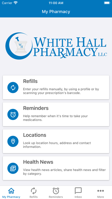 White Hall Pharmacy Screenshot