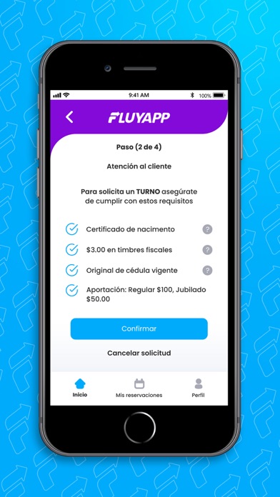 Fluyapp Screenshot