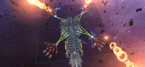 Space Ships WAR: 3D Battles TD screenshot #2 for iPhone