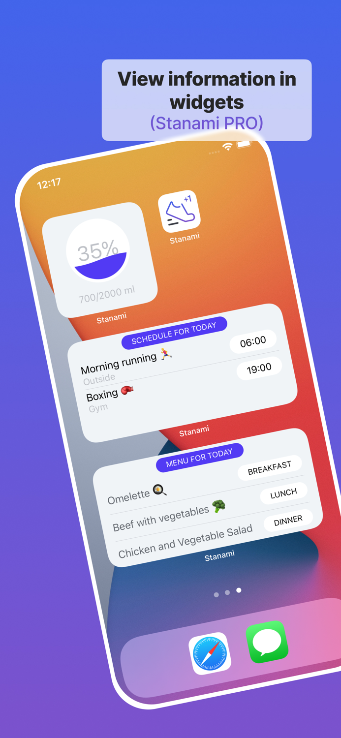Stanami - training assistant