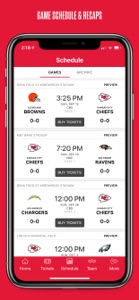 Kansas City Chiefs screenshot #5 for iPhone