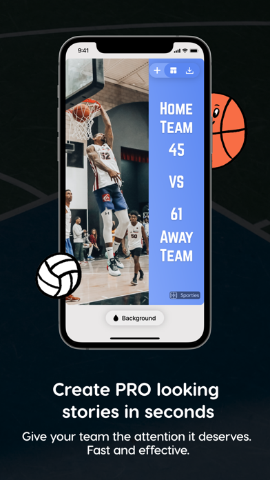 Sporties – Sport Story Maker Screenshot