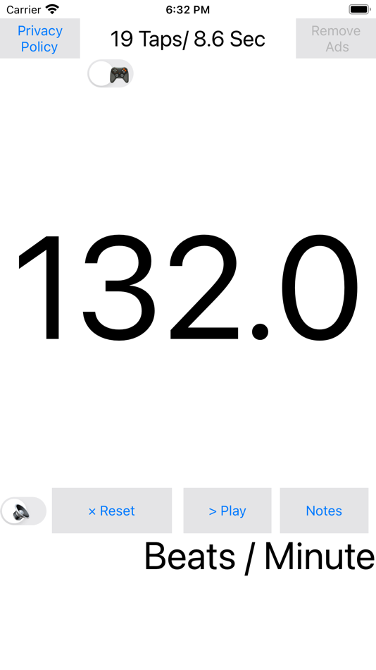 BPM Tap Counter - 20240313 - (iOS)