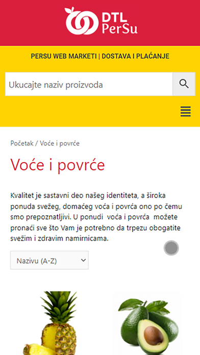 PerSu Shop Screenshot