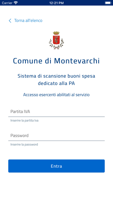 Buoni Spesa Screenshot
