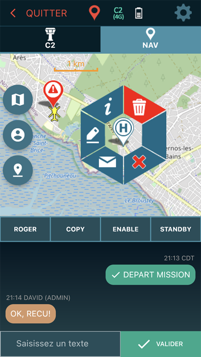 Screenshot #2 pour Helitracking