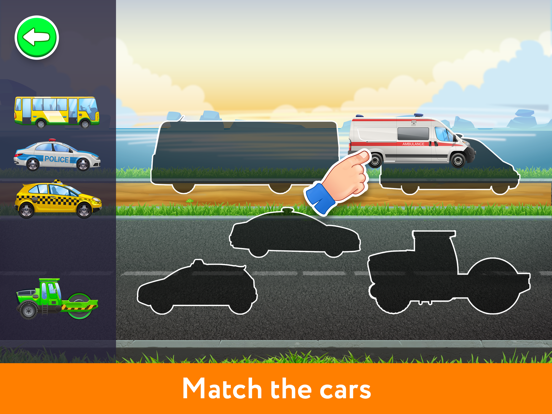 Special Cars: Learning Games 2 iPad screenshot 6 - Games app