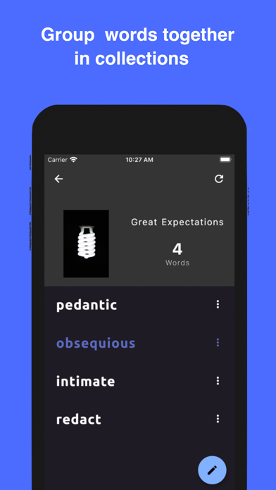 WordBank - Create a dictionary Screenshot