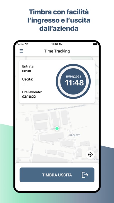 Company Time Tracking Screenshot