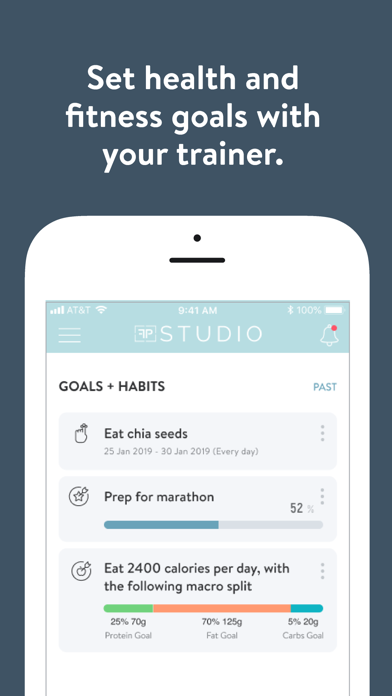 FITNESS PROJECT Studio Screenshot