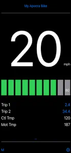 Apocra Bike Dashboard screenshot #1 for iPhone