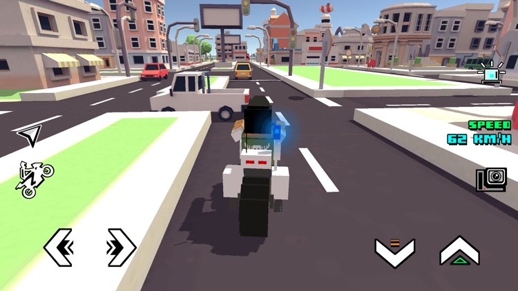 Blocky Moto Racing screenshot-5