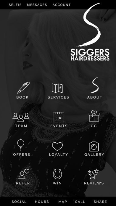 Siggers Hairdressers Screenshot