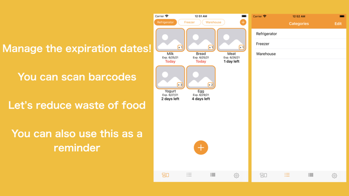 Expiration Date Manager