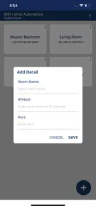 WiFi Home Automation screenshot #3 for iPhone
