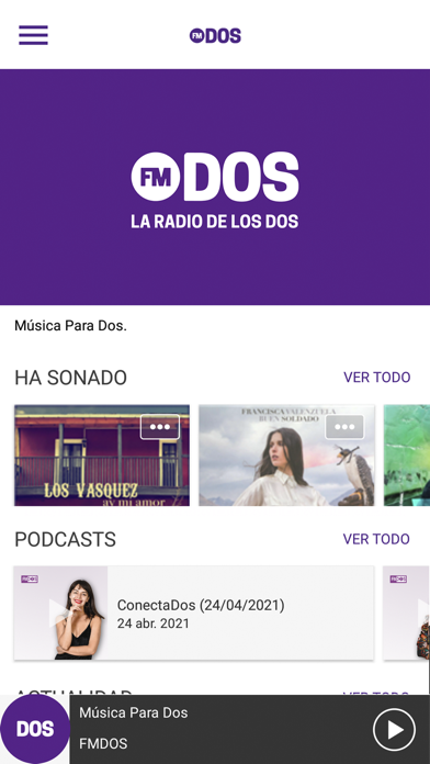 FMDOS Radio Screenshot
