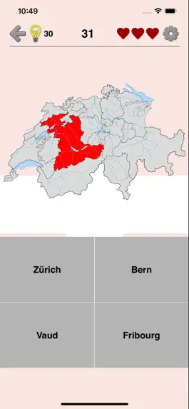 Game screenshot Swiss Cantons - Map & Capitals mod apk