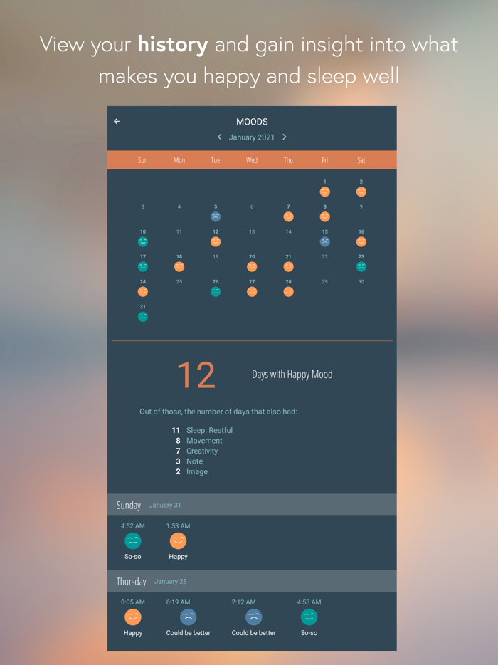 BeWell Wellbeing Tracker