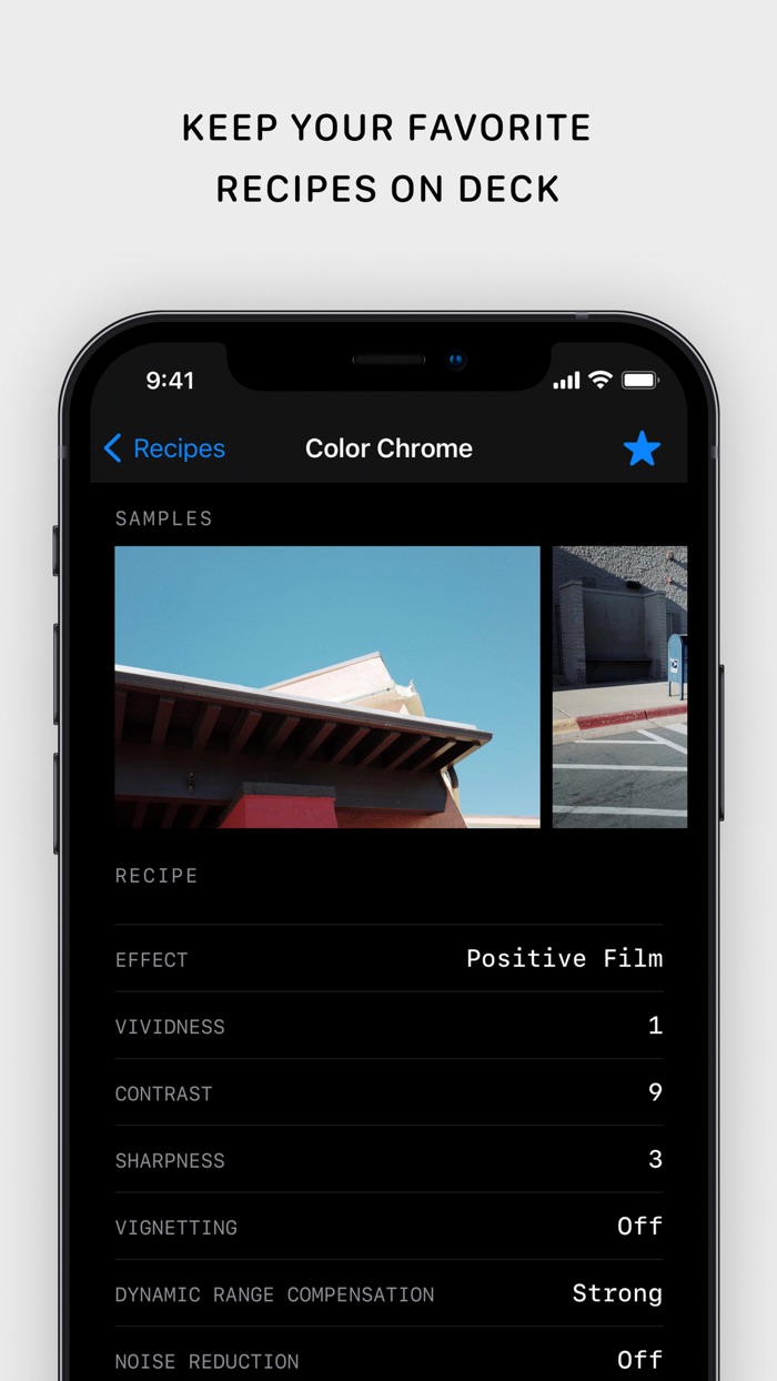 Ricoh Recipes — JPEG Settings
