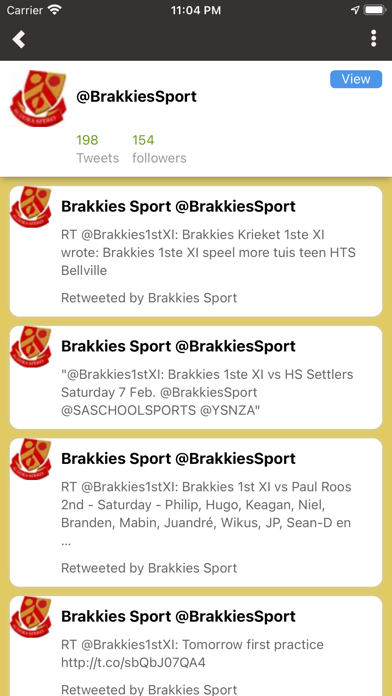 Brakkies Supporters Screenshot 4 - AppWisp.com Brakkies Supporters Screenshot 4 - AppWisp.com
