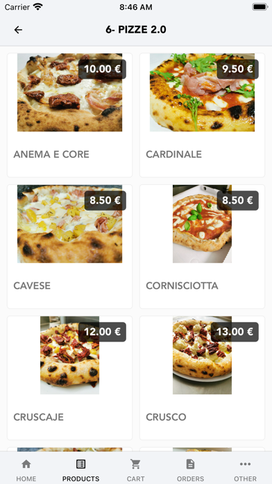 Pizza & Store Screenshot