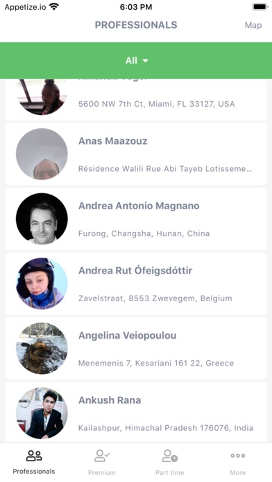 Screenshot #1 pour Hospitality Jobs
