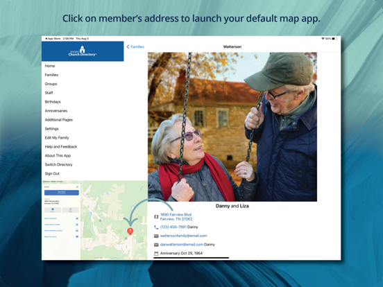 Screenshot #6 pour Instant Church Directory